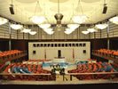 Парламент, зал для пленарных заседаний, Анкара, Турция