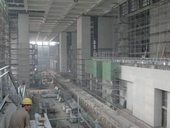 Großes Foyer in Bau / Large lobby in construction