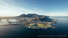 Ansicht auf Kapstadt / view on cape town