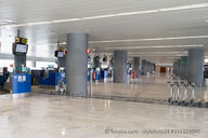 Innenansicht der Terminals / Inner view of the terminals