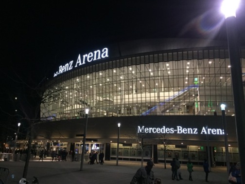 Mercedes Benz Arena Berlin, Deutschland