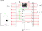 Stromlaufplan, Audio-Anlage / Circuit diagram, audio system