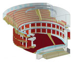 Gerendertes Modell nach Renovierung / Rendered view after reconstruction