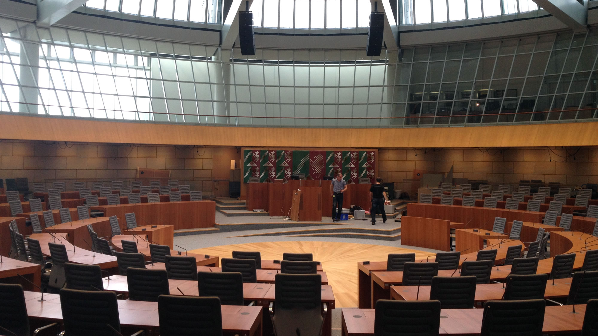 Öffentliche und Regierungsbauten - Landtag Düsseldorf NRW
