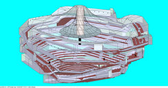 Renderansicht des Computermodells / Rendered view of the computer model