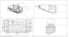 EASE-Modell, Drahtgitter-Ansichten| EASE-Model, Wire frame views