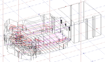 EASE-Modell mit Lautsprecher Layout / EASE-Model with loudspeaker layout