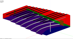 EASE-Modell des Hotelkinos / EASE-Model of the hotel cinema