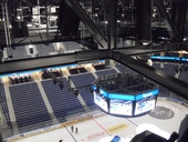 Blick in die Arena, von Regie aus / interior view in Arena bowl, from control booth