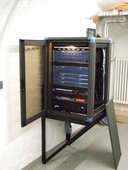 Gerätezentrale der Beschallungsanlage / rack unit for the sound reinforcement system