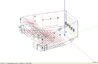 EASE-Modell Audimax, Drahtmodell / Audimax wireframe EASE-Model