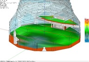 EASE AURA-Mapping des STI, oberer Saal / EASE AURA-Mapping STI, upper hall