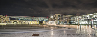 Außenansicht vom Flughafen BER / outside view of the Airport 