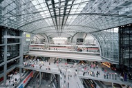 Perspektive Hauptbahnhof Berlin / perspective view Main station Berlin © Marcus Bredt