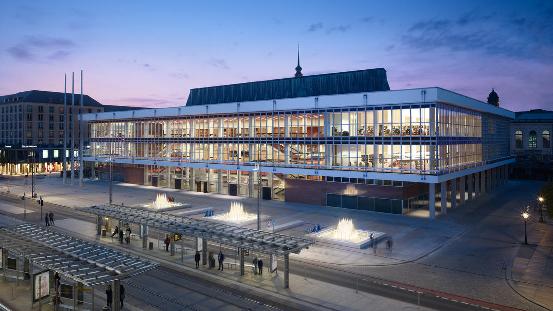 Konzertsaal im Kulturpalast Dresden