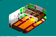 Simulationsmodell Ewart Memorial Hall / Simulation Model Ewart Memorial Hall