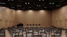 Chorprobensaal Rendering | choir rehearsal hall